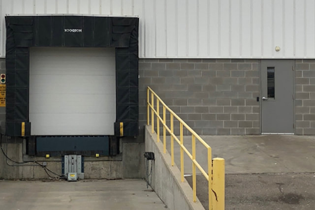 Loading dock cleaning pressure washing service
